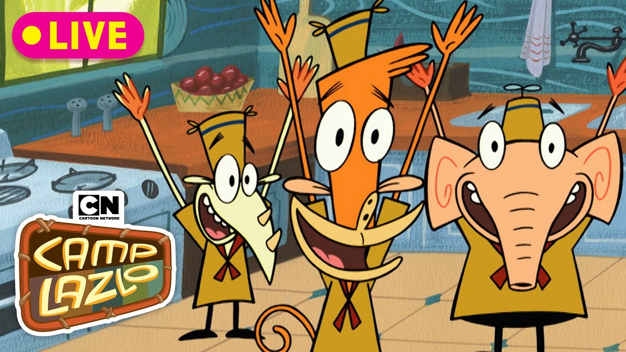 🔴 LIVE | Let's Go To Camp Lazlo! 🏕️🪵🔥🥾🎒 | Cartoon Network