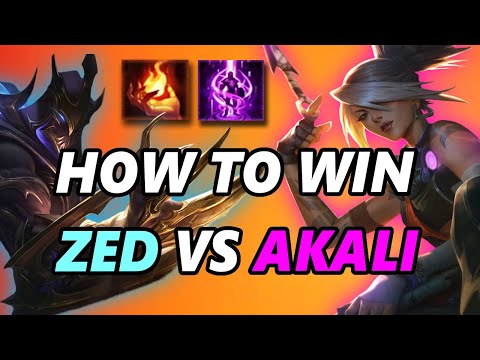 How to Play Zed vs Akali (a Challenger Zed's Tips)