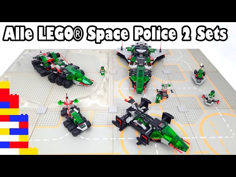 LEGO® Raumfahrt/Space - ALLE Space Police 2 Sets [Theme]