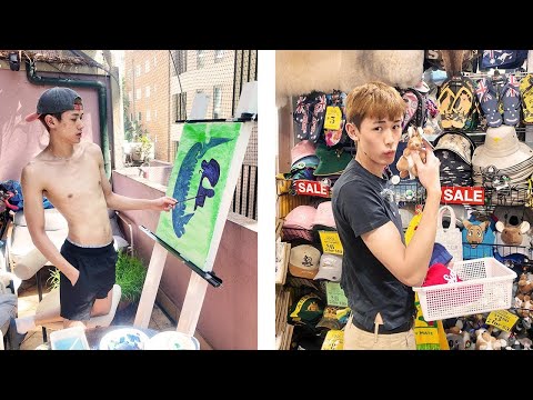 A day of making things (and buying gifts before Japan)