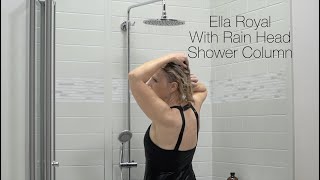 Ella Walk-In Tub with Shower Column: Perfect for Safe & Stylish Bathing