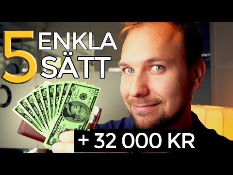 , title : '5 ENKLA SÄTT - HUR JAG TJÄNAR PENGAR (+32 000 kr)'
