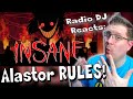 Radio DJ Reacts to INSANE (A Hazbin Hotel Song) for the FIRST TIME! | Alastor Rules...