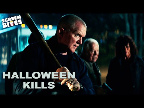 Michael vs The Mob | Halloween Kills (2021) | Screen Bites