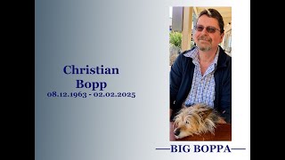 Chris Bopp's Funeral Service