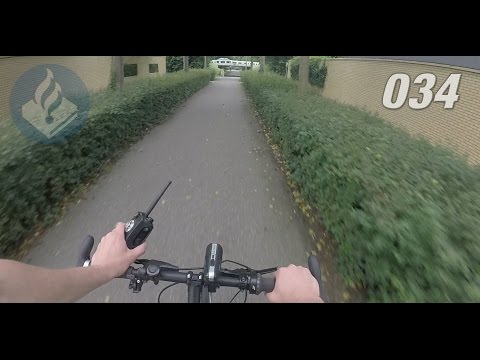 Politie dienst op de bike. Politie Vlogger Jan-Willem. NR 34