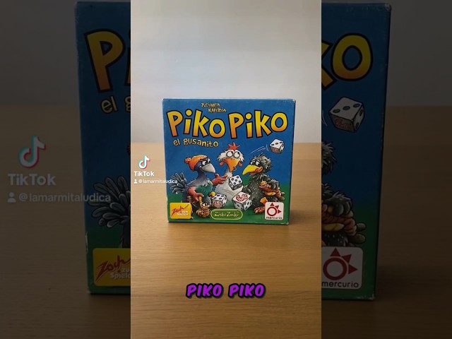 Vídeo relacionado con MERCURIO - PIKO PIKO - Juego de Dados para Familias y Amigos - Ejercita Matemáticas Jugando - Juego de Mesa Portátil con 8 Dados y 16 Fichas - Para 2 a 7 Jugadores - Edad Mínima 8 Años