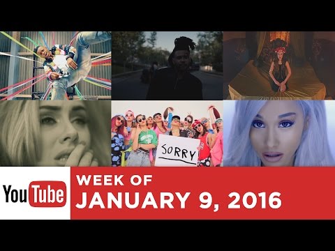 Top 10 Most Popular Songs - Week Of January 9, 2016 (YouTube)