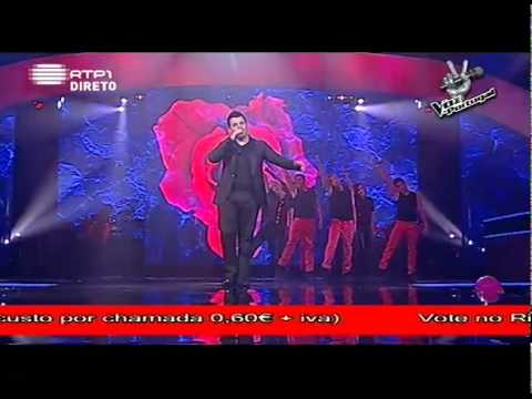 A Voz de Portugal 6ª Gala - Ricardo Oliveira - "Kiss from a rose"