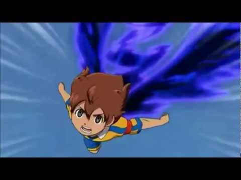 Inazuma Eleven GO Chrono Stone - Majin Pegasus Arc (Armed) vs. Robots