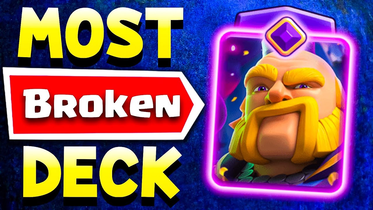 This is the Most BROKEN Deck in Clash Royale!!