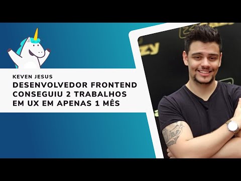 Keven é Dev Frontend e conseguiu 2 freelas em UX em 1 mês