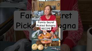 SECRET FAMILY PICKLED BOLOGNA RECIPE #recipe