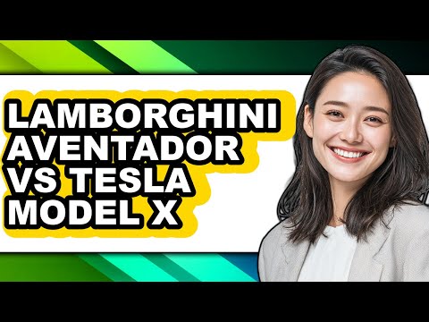 Lamborghini Aventador vs Tesla Model X - Full Comparison