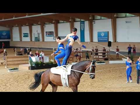 Bayerische Meisterschaften Voltigieren 2018 Gilching 1 Finalkür