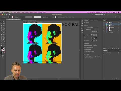 Vector Portraits in Illustrator