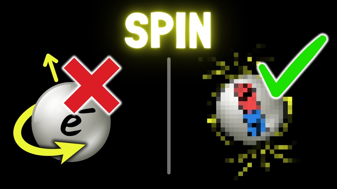 I never understood why electrons have spin... until now!