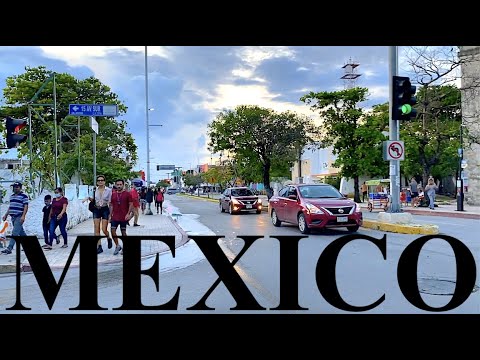 15th Avenue \ Quince Avenida Playa Del Carmen | The Streets Of MEXICO🇲🇽