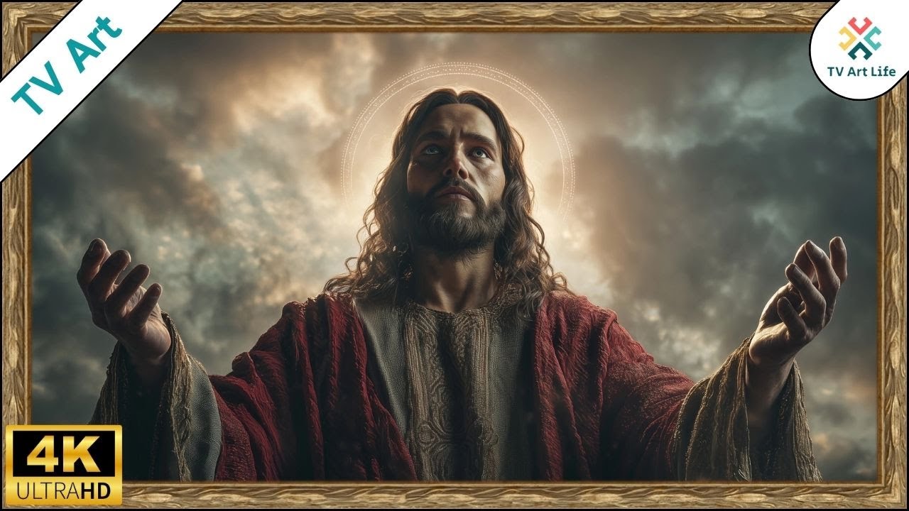 Jesus Christ Is Lord | Sacred Art Screensaver | Frame TV Art | Christian Wall Art | 10Hrs 4K