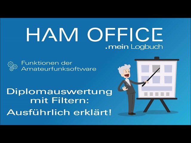 Youtube-Startbild zu HAM OFFICE Funktionen: Diplomauswertung mit Filtern - Ausfhrlich erklrt!