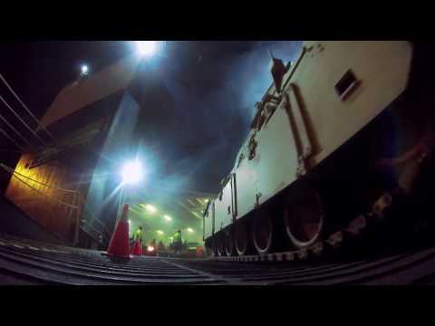 3/4 ABCT Equipment Rolls Into Europe B-Roll Package, Part 1