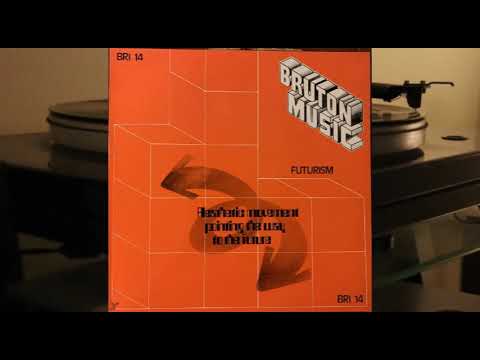 Paul Hart - Futurism - vinyl lp album futuristic electronic - Bruton Music BRI 14