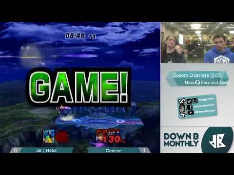[PM] dB Dec. 2017 Monthly - dB | Helix (Sonic) vs Connor (Roy) - Losers Quarters