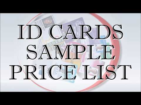 White Rectangular PVC Plastic ID Card, Digital printing