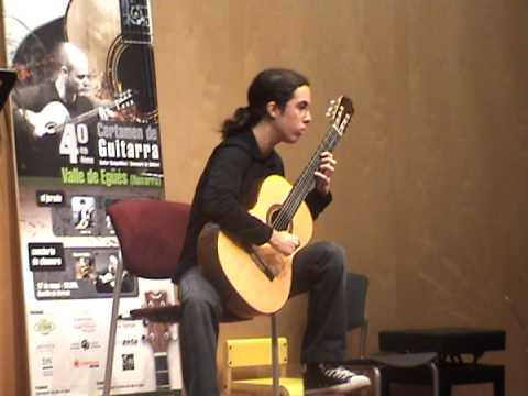 Asturias, Isaac Albéniz. Pablo Menéndez, guitar.