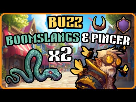 Buzz | 2x Boomslangs | Heroic | Backpack Brawl