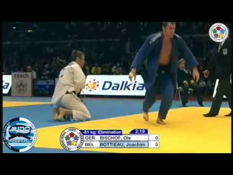 Judo Grand Prix Dusseldorf 2012 -81kg BISCHOF (GER)-BOTTIEAU (BEL)