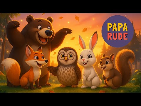 Animalele magice dansează în pădure! 🐿️ 🦊 | Cântece Educative pentru Copii | Paparude