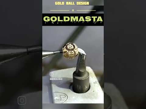 gold Ball Design #goldmaster #goldball #jewelry #shorts #youtubeshort
