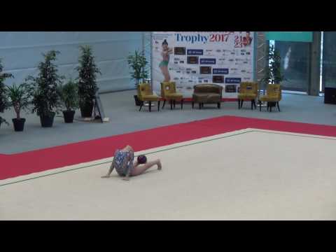 Ekaterina Selezneva RUS ball  final Luxenbourg Trophy 2017