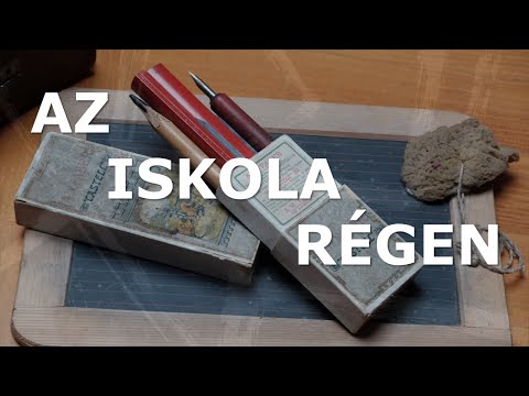 Az iskola régen