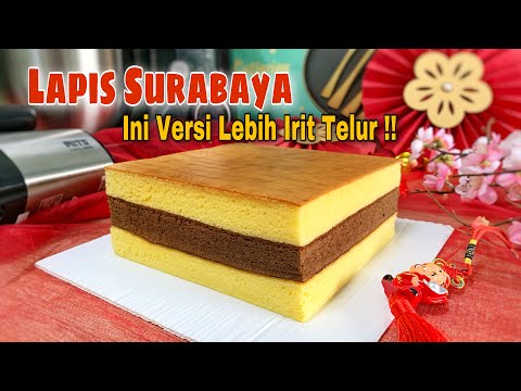 LAPIS SURABAYA || Versi Lebih Irit Telur Tapi Tetap Enak dan Lembuuut