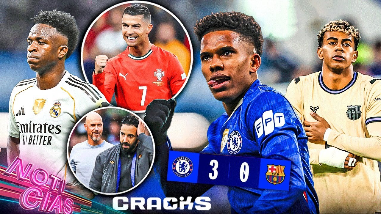 Golean al Barça; brilla Estevao | “Desastre” en el Madrid | Amorim peor que Ten Hag | ¿Perdón a CR7?