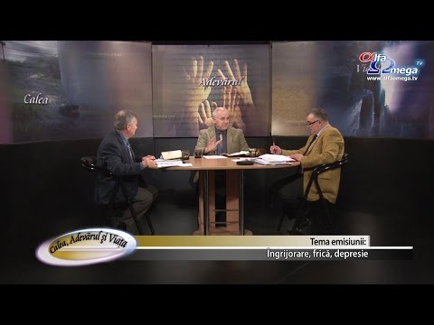 Inregistrarea emisiunii in direct "Ingrijorare-Frica-Depresie" - 3 martie 2016, la AOTV