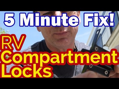 You Can Fix Your RV Storage Compartment Latch in 5 MINUTES!