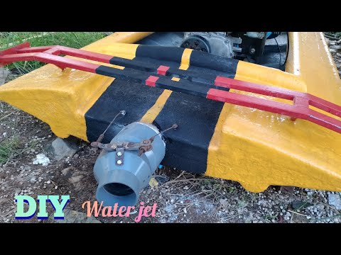 DIY water jet boat