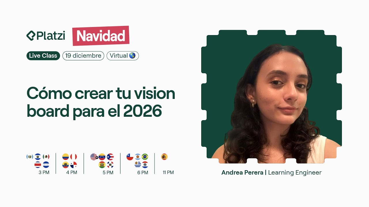 Live Classes: Crea tu Vision Board para el 2026