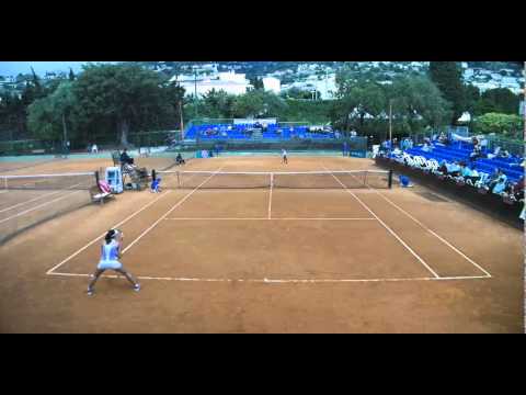 Demi-finale ITF Beaulieu 2015 Junior W (2/7) - Andreescu (CAN) - Andrianjafitrimo (FRA) 6/4 6/7 6/4