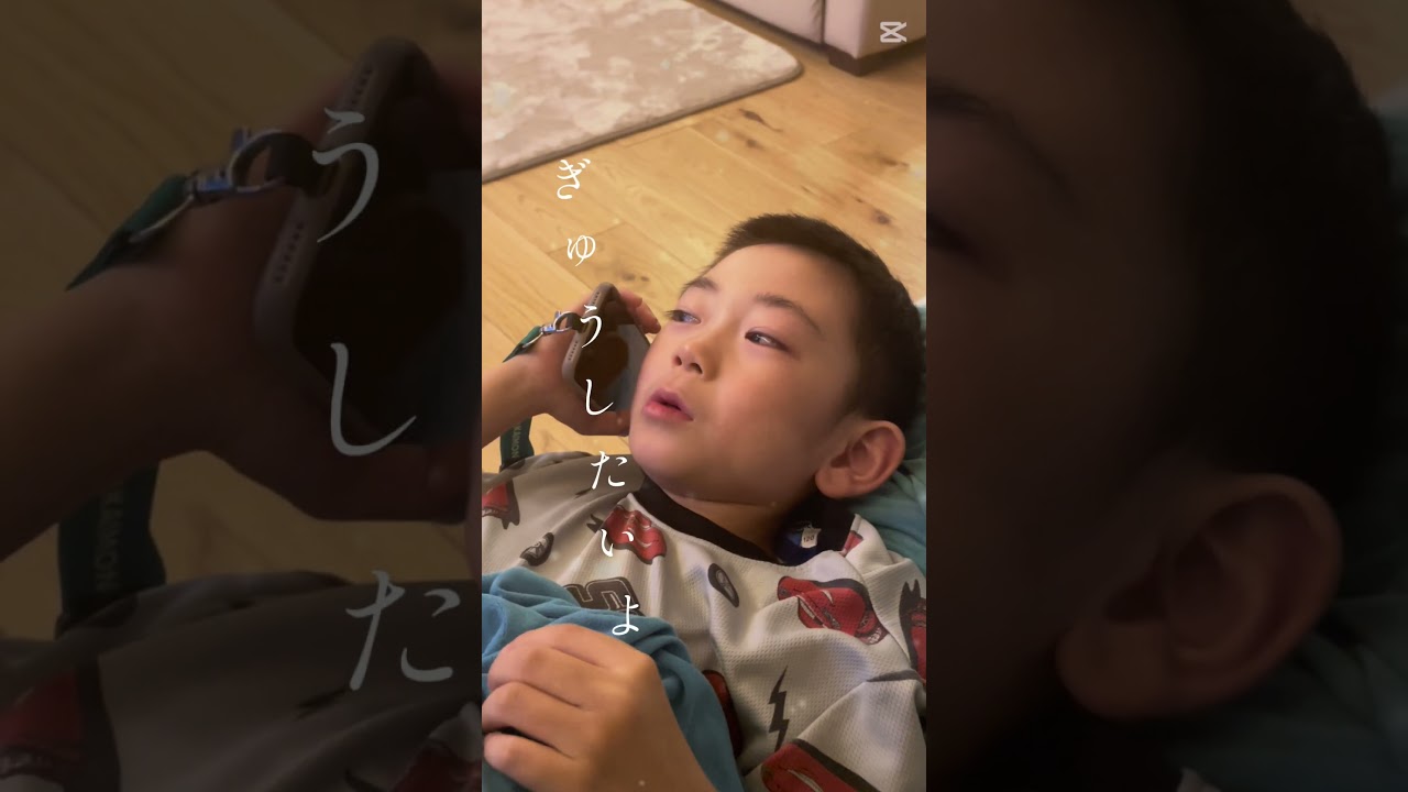 サプライズ！！涙の夜に突然パパが帰って来てくれた🥺