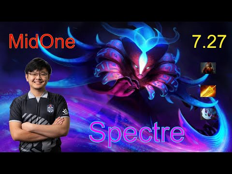 MidOne [Spectre] Dota 2 Gameplay // 7.27