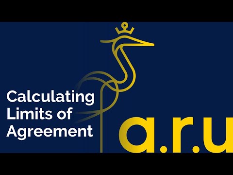 Limits of Agreement: Calculating and plotting the Bland Altman trace