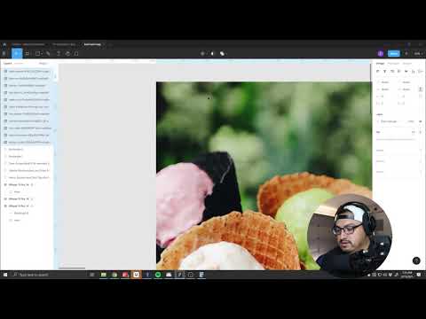 Ice Cream App UI in Figma | DAY 1
