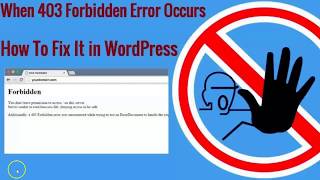 When 403 Forbidden Error Occur [How To Fix HTTP 403 Error]