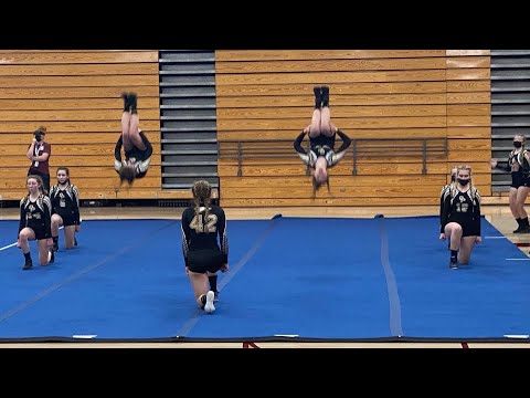 2020 High school stunt routine 5
