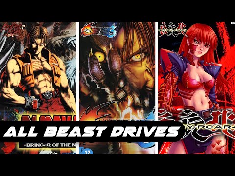Bloody Roar (2-3-4) - All Beast Drives [4k]