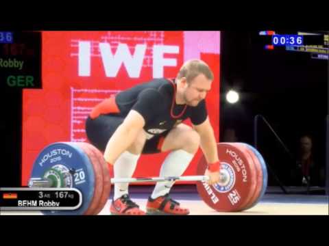 2015 World Weightlifting  105 kg Group B Snatch
